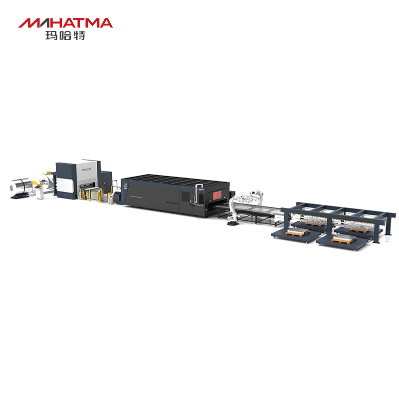 顛覆機(jī)柜制造成本！薄板激光開(kāi)卷落料線提升材料利用率98%